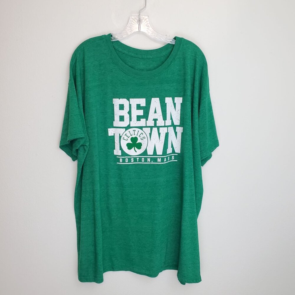 Bean Town Boston Celtics green basketball T-shirt - Picture 8 of 8
